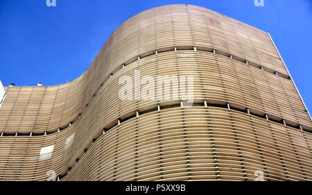 Palazzo Copan, facciata, Sao Paulo, Brasile Foto Stock