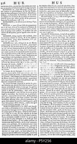 N/A. Français : Encyclopédie ou Dictionnaire raisonné des sciences des Arts et des métiers, volume 8. Dal 1751 fino al 1772. Denis Diderot et Jean le Rond d'Alembert. 511 ENC 8-0356 Foto Stock