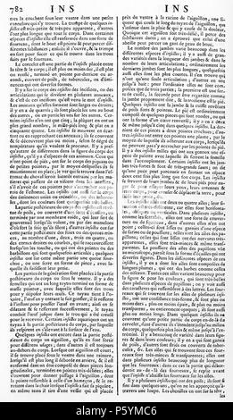 N/A. Français : Encyclopédie ou Dictionnaire raisonné des sciences des Arts et des métiers, volume 8. Dal 1751 fino al 1772. Denis Diderot et Jean le Rond d'Alembert. 513 ENC 8-0782 Foto Stock