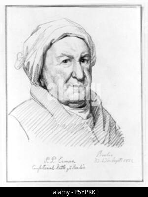 N/A. Deutsch: Jean Pierre Erman . 1812. Vogel von Vogelstein, Carl Christian (1788-1868) 522 Jean-Pierre Erman (1812) Foto Stock