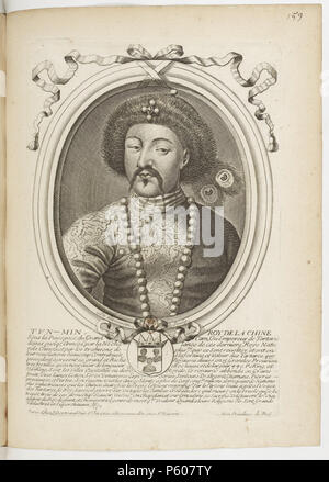 N/A. Français : Les augustes représentations de tous les Rois de France, depuis Pharamond jusqu'à Louis XIV,... avec onu abrégé historique sous chacun, contenant leurs naissances, inclinazioni et azioni plus remarquables pendant leurs règnes . 1690. Nicolas de Larmessin (1632-1694) nomi alternativi di Nicolas de Larmessin, Nicolas Ier de Larmessin Descrizione incisore francese, editor e printseller Data di nascita e morte 1632 1694 Luogo di nascita e morte Parigi Parigi sede di lavoro Parigi competente controllo : Q16666497 VIAF:95825858 ISNI:0000 0001 2282 7808 ULAN:500023451 BNE:XX855743 Kult Foto Stock