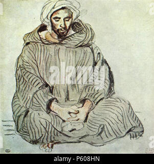 535 Eugène Ferdinand Victor Delacroix 052 Foto Stock