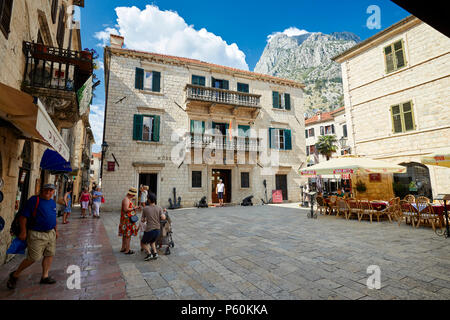 Cattaro città vecchia Montenegro Foto Stock