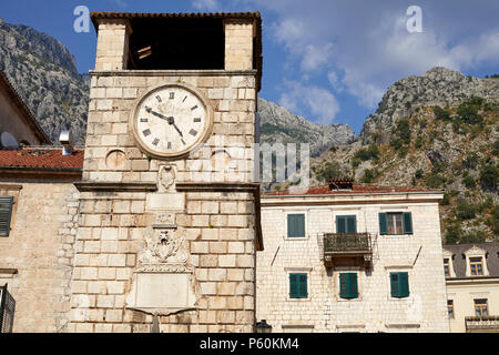 Cattaro città vecchia Montenegro Foto Stock