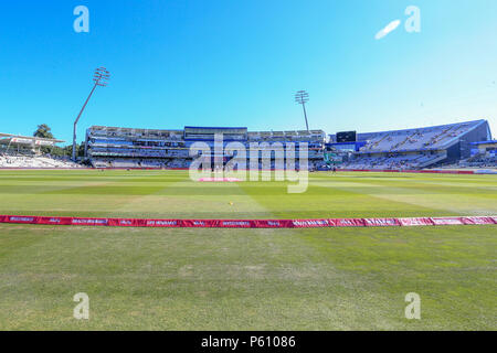 Birmingham, Regno Unito, mercoledì 27 giugno 2018 ,Edgbaston, Birmingham, vitalità si20 serie Edgbaston England v Australia; Edgbaston Credito: News immagini /Alamy Live News Foto Stock