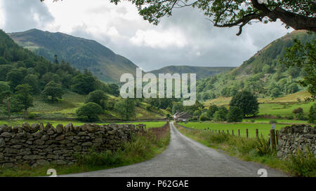 Viste e panorami in ed intorno a Ambleside oltre il Lago di Windermere, Cumbria, Regno Unito Foto Stock