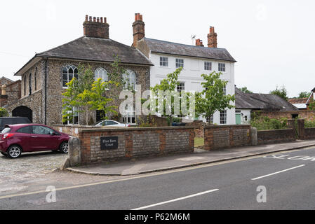 Flint Cottage, Church Street, Amersham Città Vecchia, Buckinghamshire, Inghilterra, Regno Unito Foto Stock
