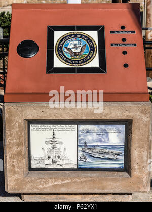 Veterans Memorial, Portland ca us Foto Stock