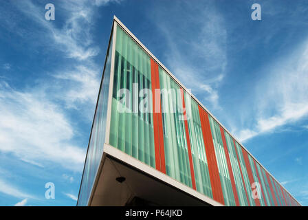 Suffolk New College, una istruzione superiore impianto per più di 3000 studenti. Progettato dagli architetti Sheppard Robson, l'edificio fu ufficialmente aperto Foto Stock