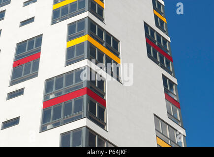 "Il Mulino" progettato da John Lyall architetti per l'Est dell'Inghilterra agenzia di sviluppo e Wharfside sviluppi. Un impiego misto schema di 382 abitazione Foto Stock