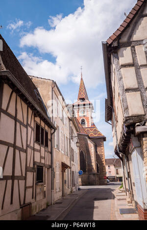 Louhans Saône-et-Loire Bourgogne-Franche-Comte Francia Foto Stock