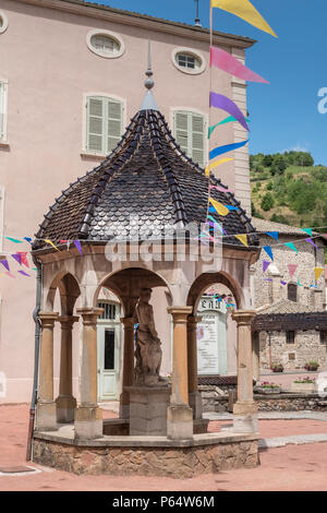 Beaujeu Rhône Auvergne-Rhône-Alpes Francia Foto Stock