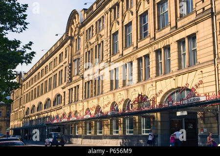 La stazione ferroviaria di Victoria, Manchester REGNO UNITO Foto Stock