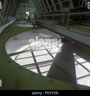 Ventole di aerazione a Corby centrale elettrica a gas. Costruito come uno del cruscotto per centrali a gas negli anni novanta. Regno Unito. Foto Stock