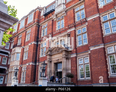 Il Royal Marsden Hospital, a Chelsea, Londra Foto Stock