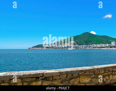 Bella località balneare sul mar mediterraneo resort Foto Stock