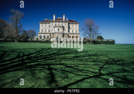 Il Breakers Mansion, Ruggles Avenue, Rhode Island, STATI UNITI D'AMERICA Foto Stock