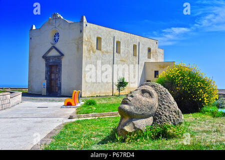 Monastero di Santa Margherita Nuova sull isola di Procida, un comune della Città Metropolitana di Napoli, campania, Italy. Foto Stock