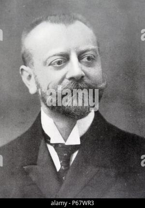 Adolphe Max (1869-6 novembre 1939). Belga politico liberale e sindaco di Bruxelles dal 1909 fino alla sua morte. Foto Stock