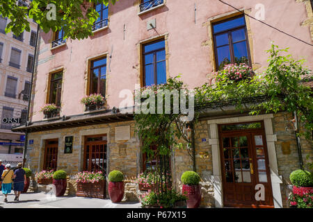 Pierre Orsi ristorante, Lione, Francia Foto Stock
