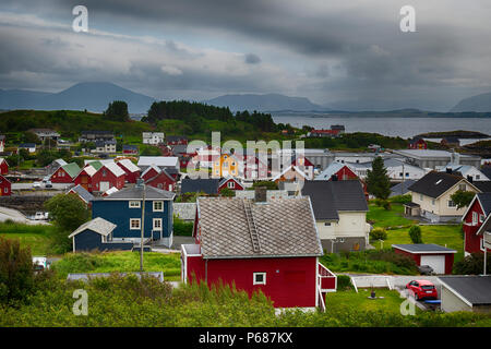 Il villaggio di Bud, Norvegia. Foto Stock