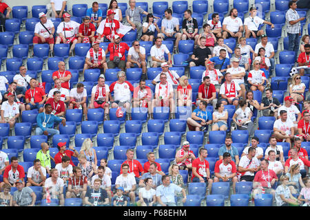 Volgograd, Russia. Il 28 giugno, 2018. Vista generale di calcio/calcetto : FIFA World Cup Russia 2018 Group H match tra Giappone 0-1 Polonia a Volgograd Arena di Volgograd, Russia . Credito: Giovanni Osada AFLO/sport/Alamy Live News Foto Stock