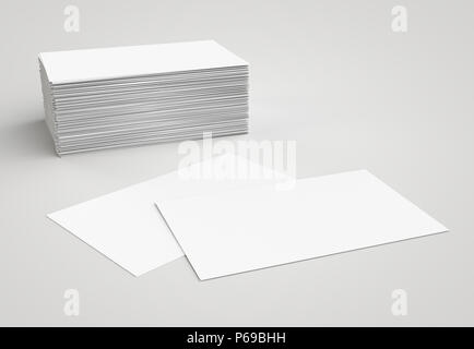 Blank business cards, identity design, modelli aziendali, azienda stile Foto Stock