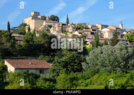 Francia, Provence Alpes Côte d'Azur, Dipartimento del Vaucluse (84), Ansouis : (Villaggi più belli di Francia) Foto Stock