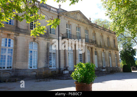 Francia, Provence Alpes Côte d'Azur, Alpes de Haute Provence (04), la criniera, castello di Sauvan Foto Stock
