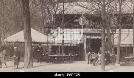 1898 Touring Club de France chalet. [Collezione Jules Beau. Photographie sportive] : T. 6. Année 1898 / Jules Beau : F. 46. Châlet du Touring Club; Foto Stock