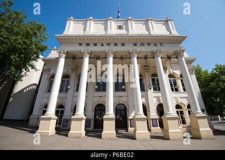 Esterno del Teatro Reale nella città di Nottingham, Nottinghamshire REGNO UNITO Inghilterra Foto Stock