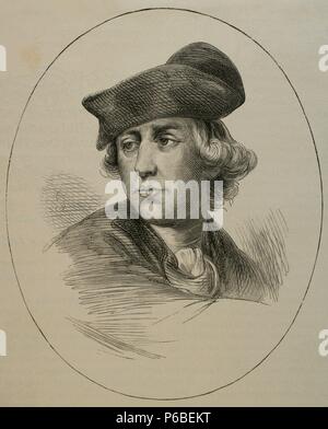 Henry Lee III (1756-1818). American Patriot. Incisione nella storia universale, 1885. Foto Stock