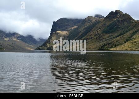 Laguna Shimbe - sciamanesimo in ' SALALA Las Huaringas ' - HUANCABAMBA.. Dipartimento di Piura .PERÙ Foto Stock