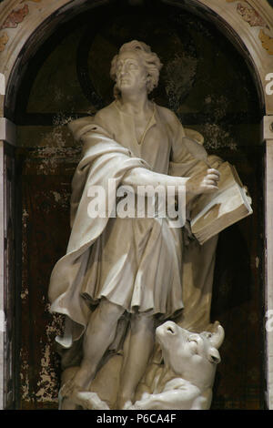 Altare di San Luca Evangelista a Zagabria cattedrale dedicata all Assunzione di Maria in Zagreb Foto Stock