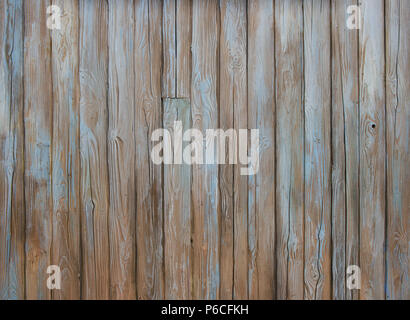 Vintage Sfondo legno con peeling paint Foto Stock