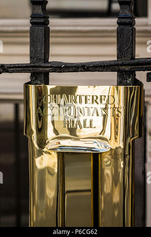 Commercialisti Hall, uno Moorgate Place, London, England, Regno Unito Foto Stock