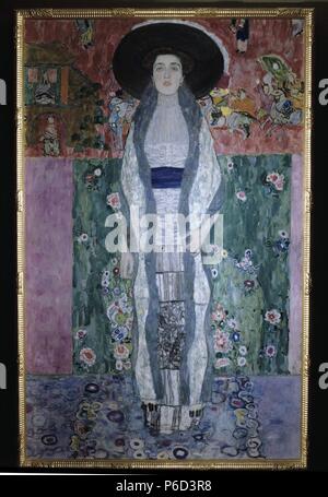 KLIMT, GUSTAV. PINTOR austriaco 1862-1918. ' ADELE BLUCH BAUER II ' , año 1912. GALERIA AUSTRIACA DE VIENA. Foto Stock