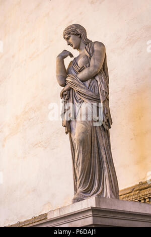 Statua Sabine donna nella Loggia dei Lanzi a Firenze, Italia Foto Stock