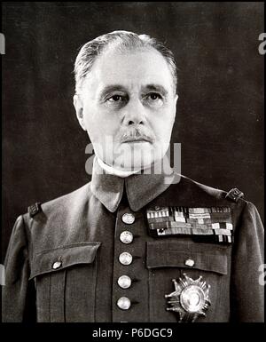 GAMELIN, Maurizio Gustave. GENERAL FRANCES. 1872-1958. PARTICIPO EN LA 1 y 2 GUERRA MUNDIAL. REPRODUCCION FOTO. Foto Stock