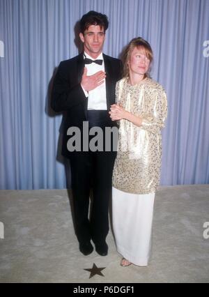 Mel Gibson Sissy Spacek 1985 foto da John Barrett/PHOTOlink.net / MediaPunch Foto Stock