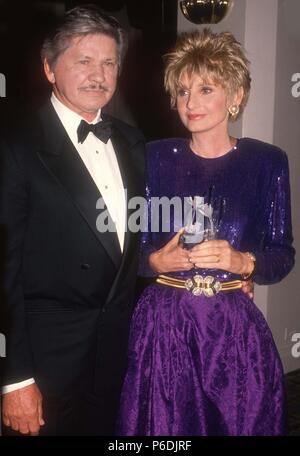 Charles Bronson Jill Ireland 1983 foto da John Barrett/PHOTOlink.net / MediaPunch Foto Stock
