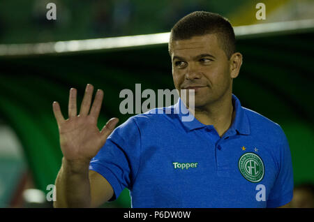 Campinas, Brasile. Il 29 giugno, 2018. Campionato brasiliano al Brinco de Ouro stadium, Campinas/SP, questo venerdì notte (29). Credito: Maycon Soldano/FotoArena/Alamy Live News Foto Stock