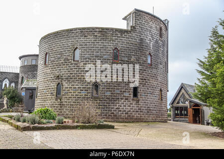 Ballarat, Victoria, Australia, 30 giugno 2018. Cavalieri di fuoco Display - 30 giugno 2018,Kryal Castle - Ballarat,Victoria, Australia. Credito: Brett keating/Alamy Live News Foto Stock