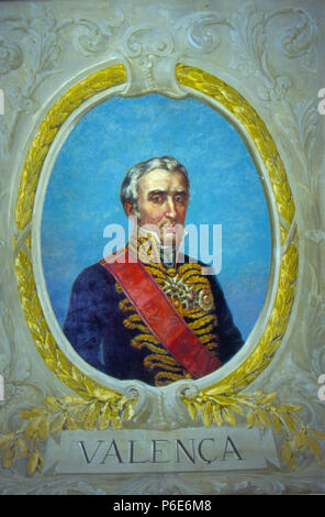 75 Silva, Oscar Pereira da - Retrato de Estevam Ribeiro de Rezende (Marquês de Valença) Foto Stock