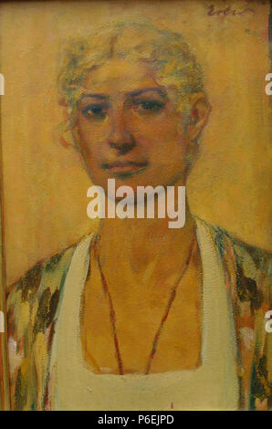 . Ritratto di una donna circa 1903 49 Fritz Erler - Frauenbildnis Foto Stock