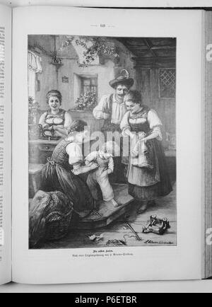 . Die Gartenlaube. Deutsch: Seite 649 aus 'Die Gartenlaube'. Inglese: pagina 649 da ufficiale Die Gartenlaube per 1897. Immagine estratta (eventuale): File:Die Gartenlaube (1897) b 649.jpg - hi res, 2,5 MB. Deutsch: keine Bildunterschrift inglese: nessuna didascalia . N/A 31 Die Gartenlaube (1897) 649 Foto Stock