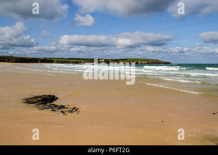 Harlyn Bay, Cornwall, Regno Unito Foto Stock