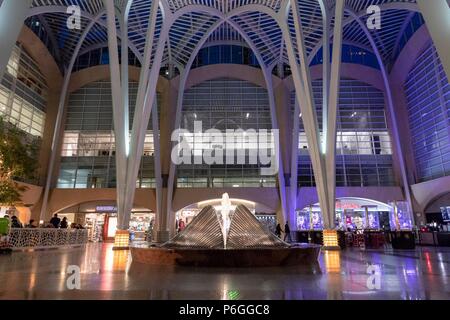 Allen Lambert Galleria di notte, Toronto, Canada Foto Stock