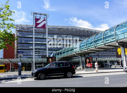 L'aeroporto internazionale Dresda, Sassonia, Germania Foto Stock