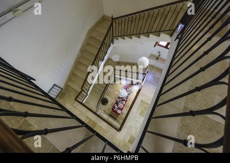 Biblioteca Comunale di può Torro, Alcudia,Mallorca, Islas Baleares, Spagna. Foto Stock